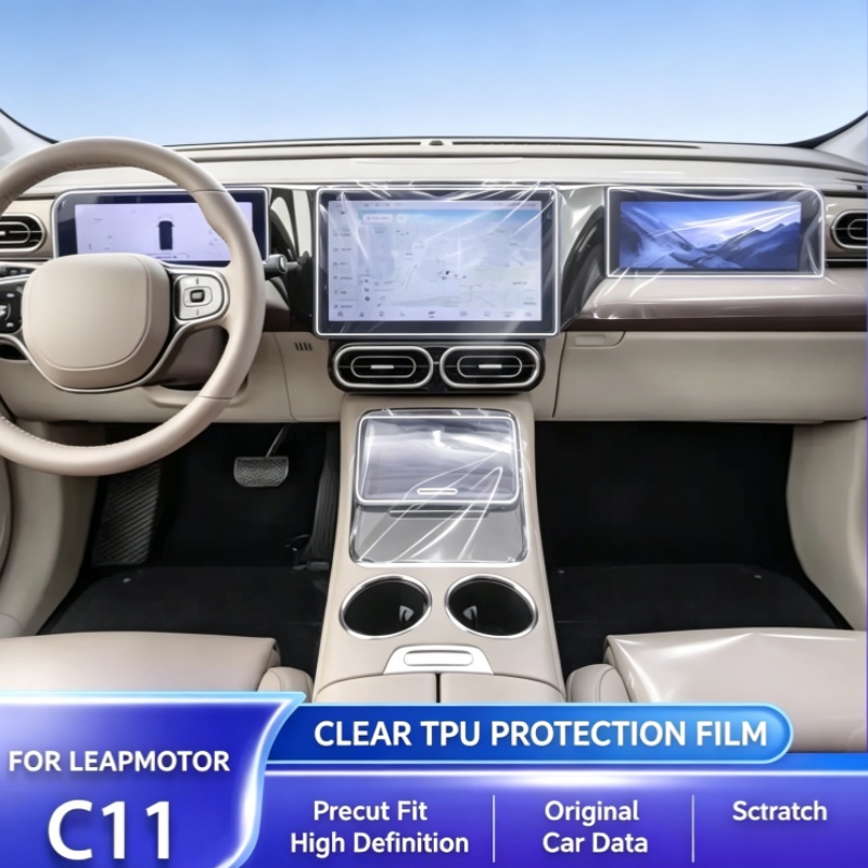Running Gear In A Car - Film Pelindung Interior Mobil untuk Panel