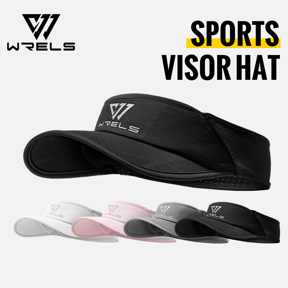 Running Gear Hat - Topi Musim Panas WRELS Tanpa Puncak,