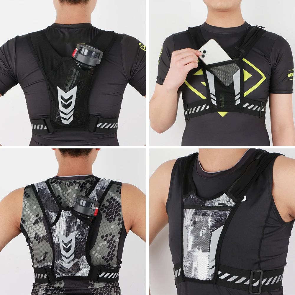 Running Gear Train - 1 Buah Dudukan Ponsel Rompi Lari