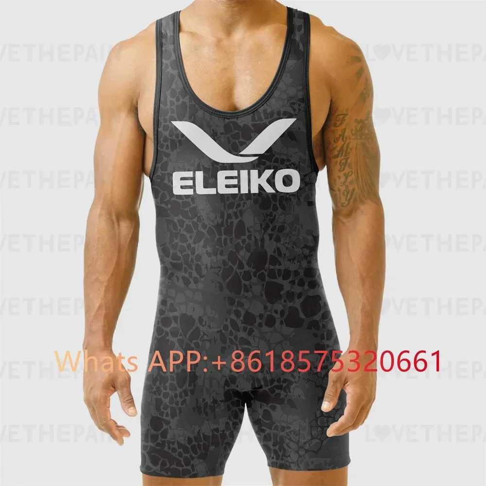 ELEIKO Seragam Singlet Gulat P - Running Gear Train ulasan dan harga