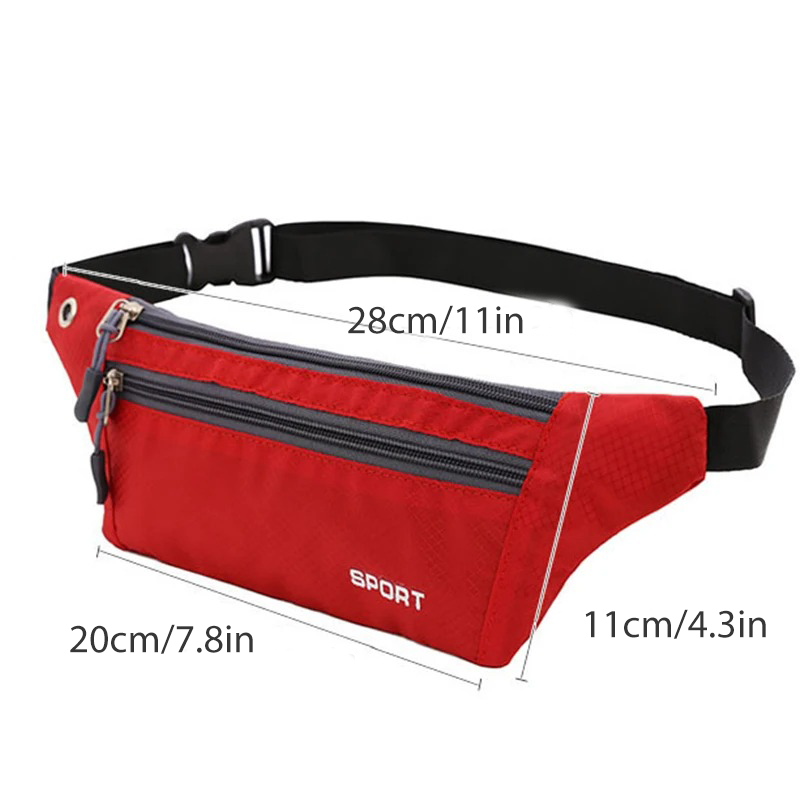 Tas pinggang pria kasual tas d - Running Gear For Beginners ulasan dan harga