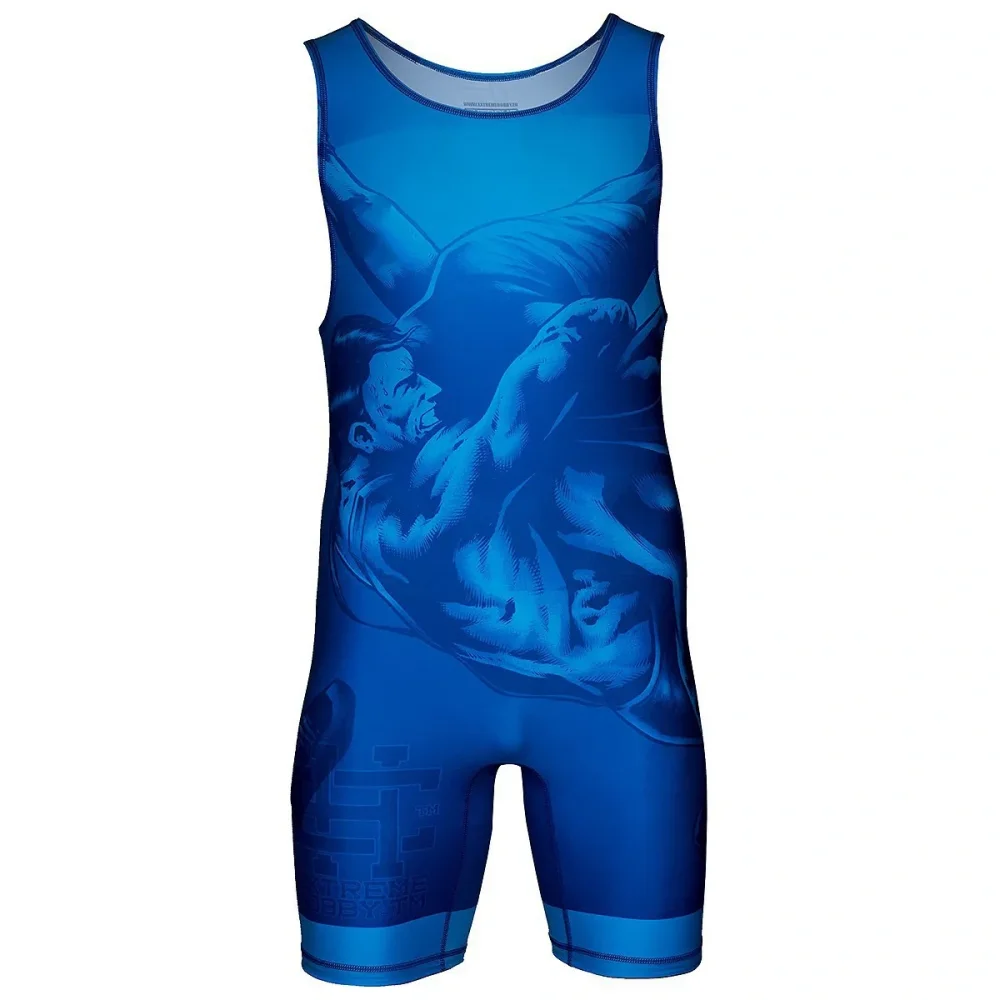 Seragam Singlet Gulat Pria Pak - Running Gear Train ulasan dan harga