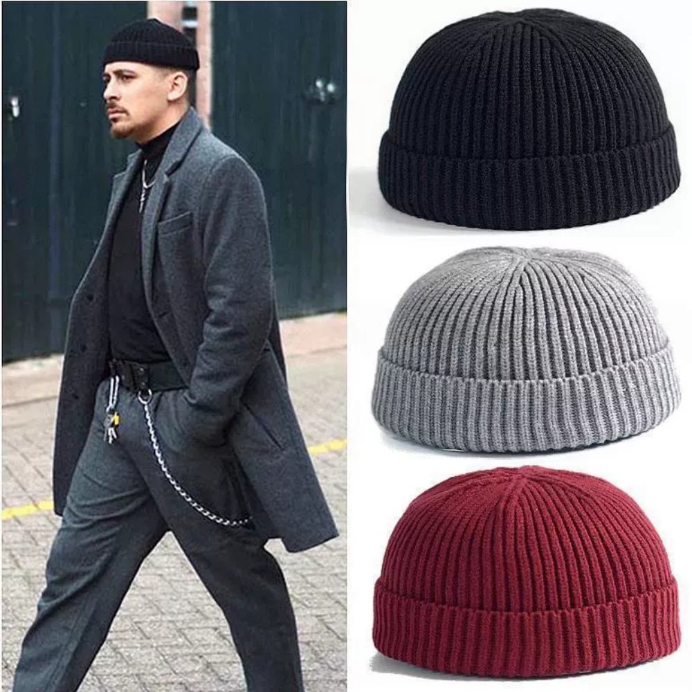 Topi Beanie Hangat Musim Gugur - Running Gear Hat ulasan dan harga