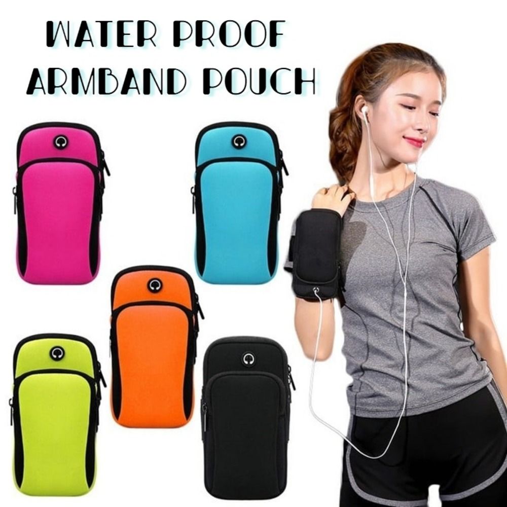 Sarung Ponsel Olahraga Neopren - Running Gear Bag ulasan dan harga