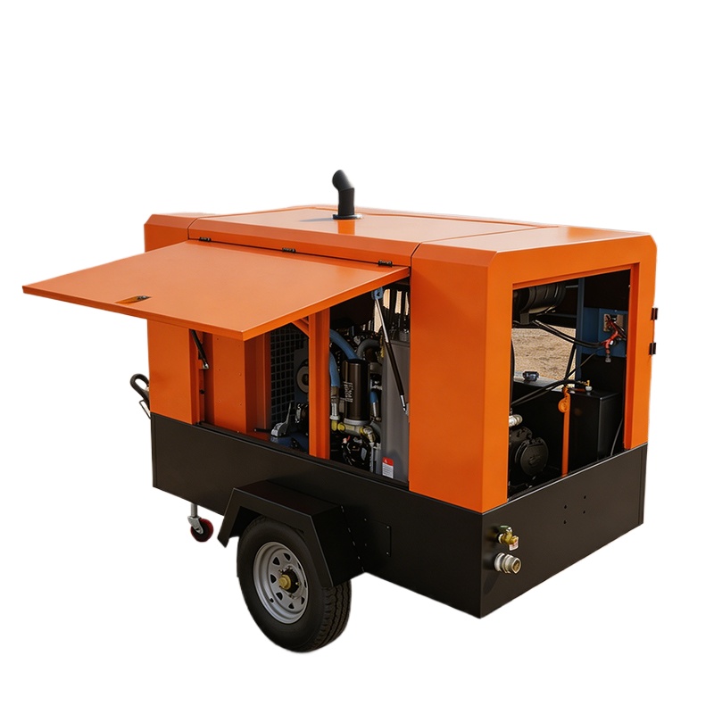 Kompresor Sekrup Diesel yang S - Running Gear Trailer ulasan dan harga