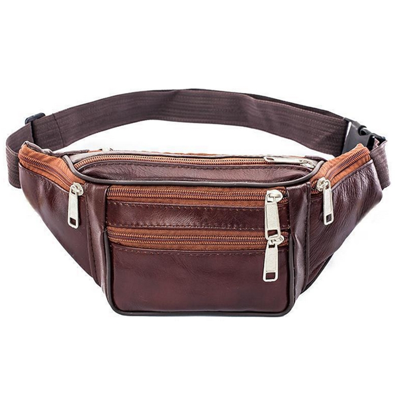 Tas Pinggang Kulit Pria Tipis  - Running Belt Waist ulasan dan harga